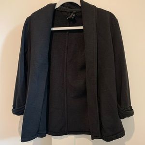 Theory black cloth blazer